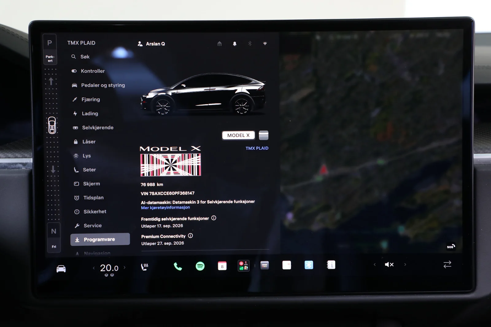Tesla Model X PLAID 2023 – bilde 22 av 36
