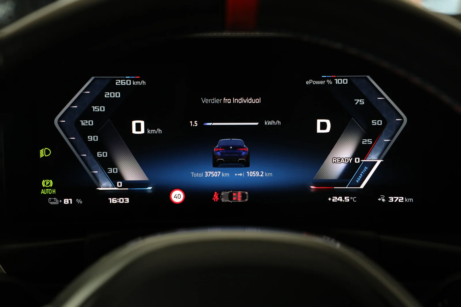 BMW i4 M50 FULLY CHARGED 2025 – bilde 18 av 38