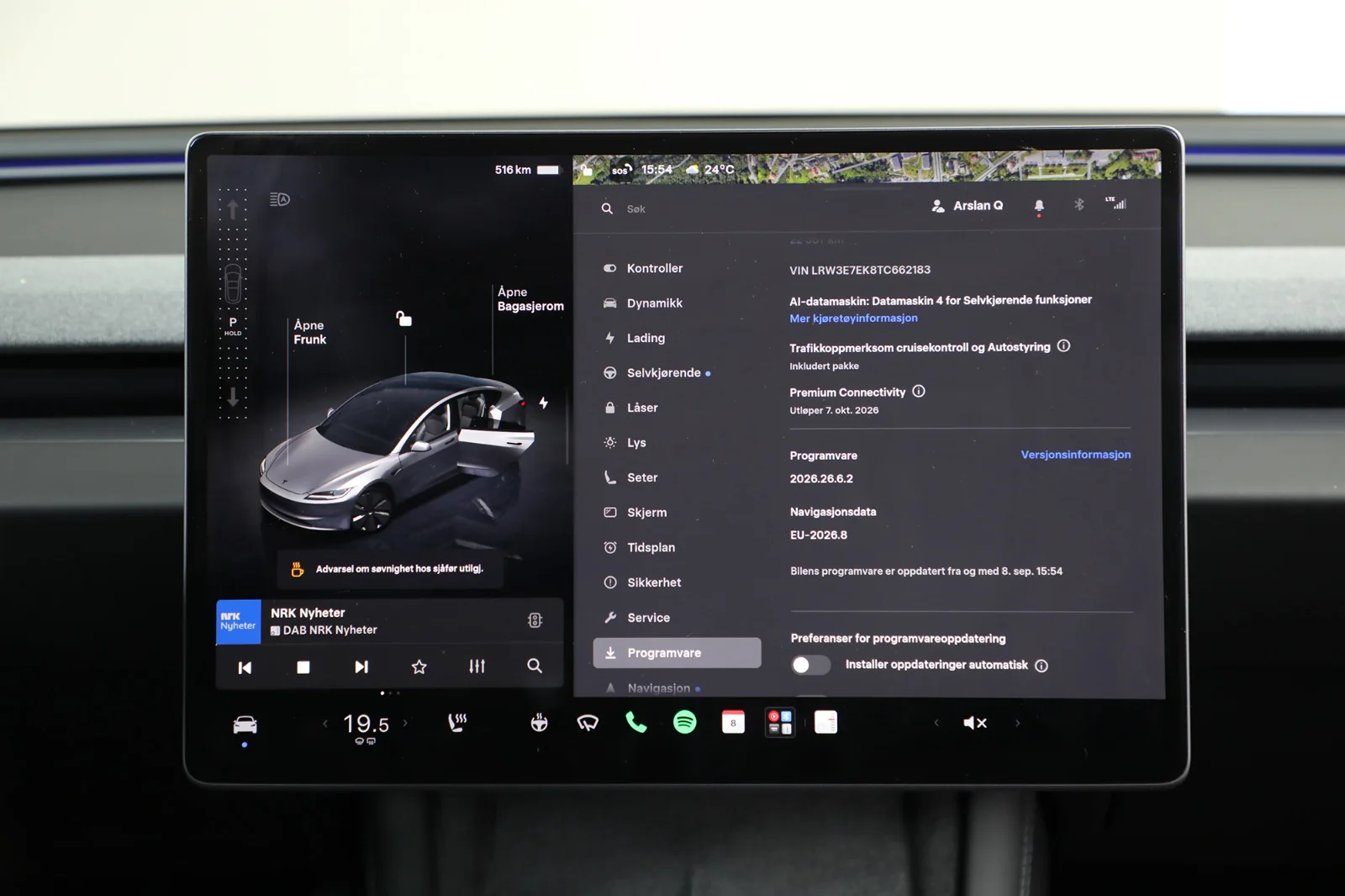Tesla Model 3 LONG RANGE AWD 2026 – bilde 20 av 34