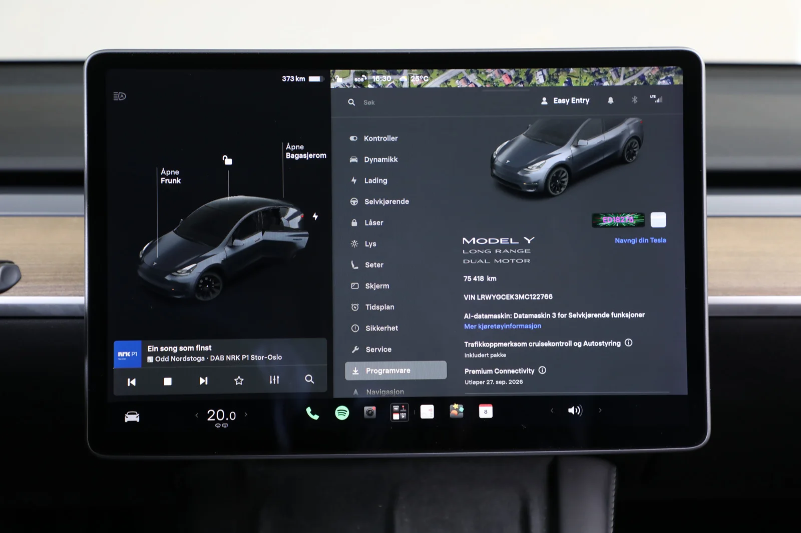 Tesla Model Y LONG RANGE 2021 – bilde 18 av 27