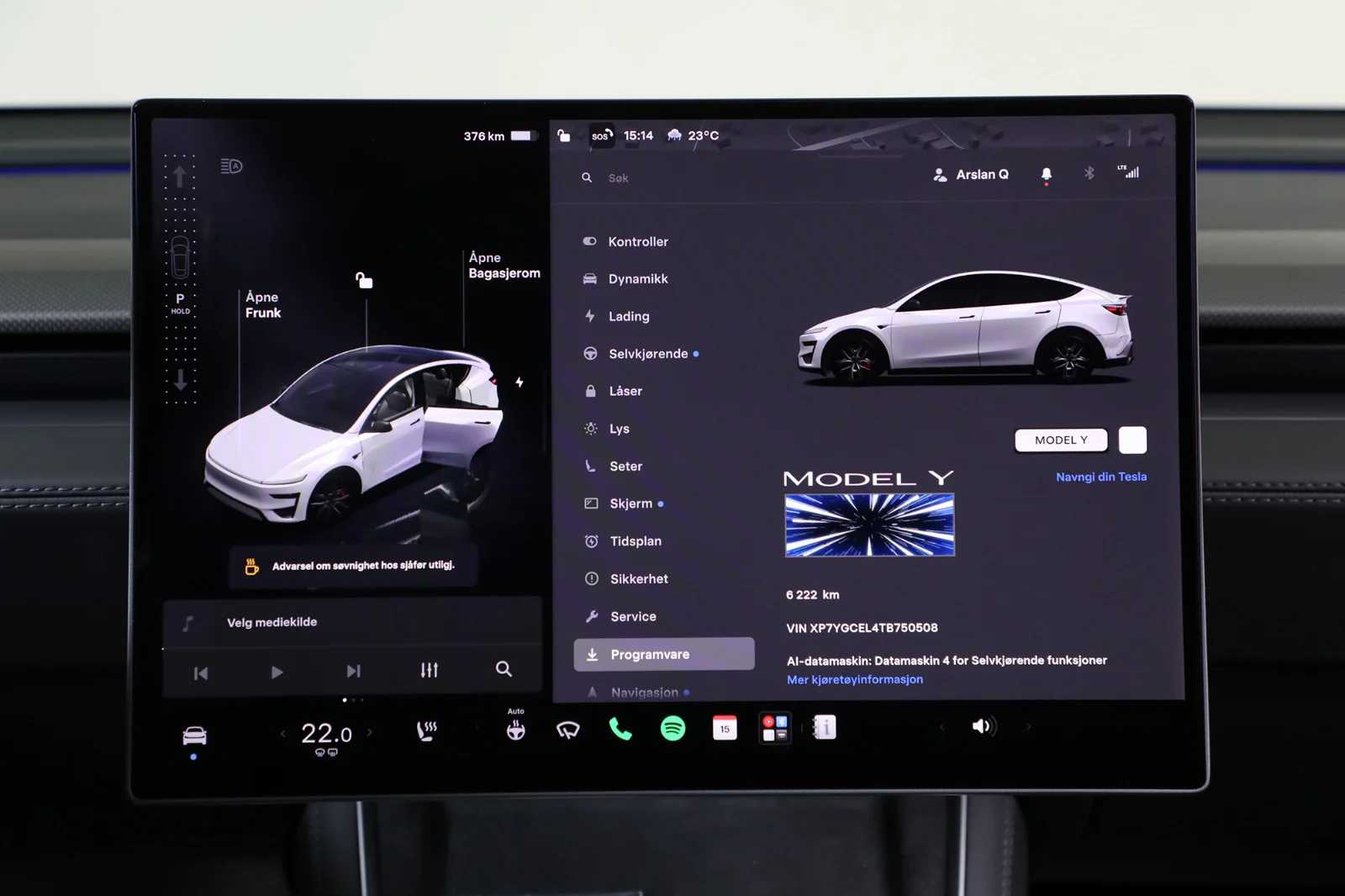 Tesla Model Y PERFORMANCE JUNIPER 2026 – bilde 19 av 34