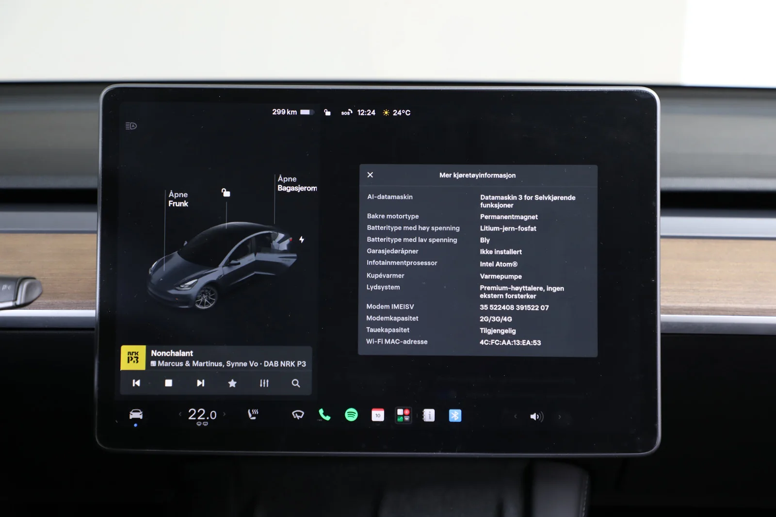 Tesla Model 3 SR+ 2021 – bilde 21 av 28