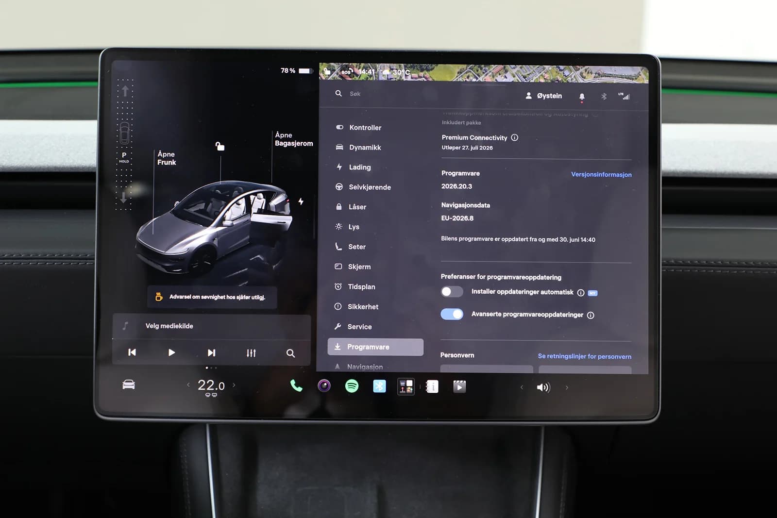 Tesla Model Y LONG RANGE AWD 2025 – bilde 19 av 32