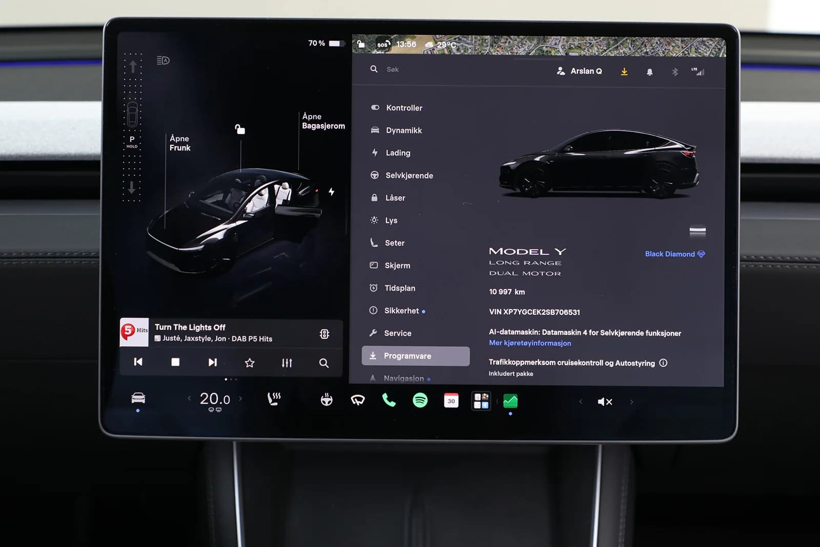 Tesla Model Y LONG RANGE AWD 2025 – bilde 19 av 34