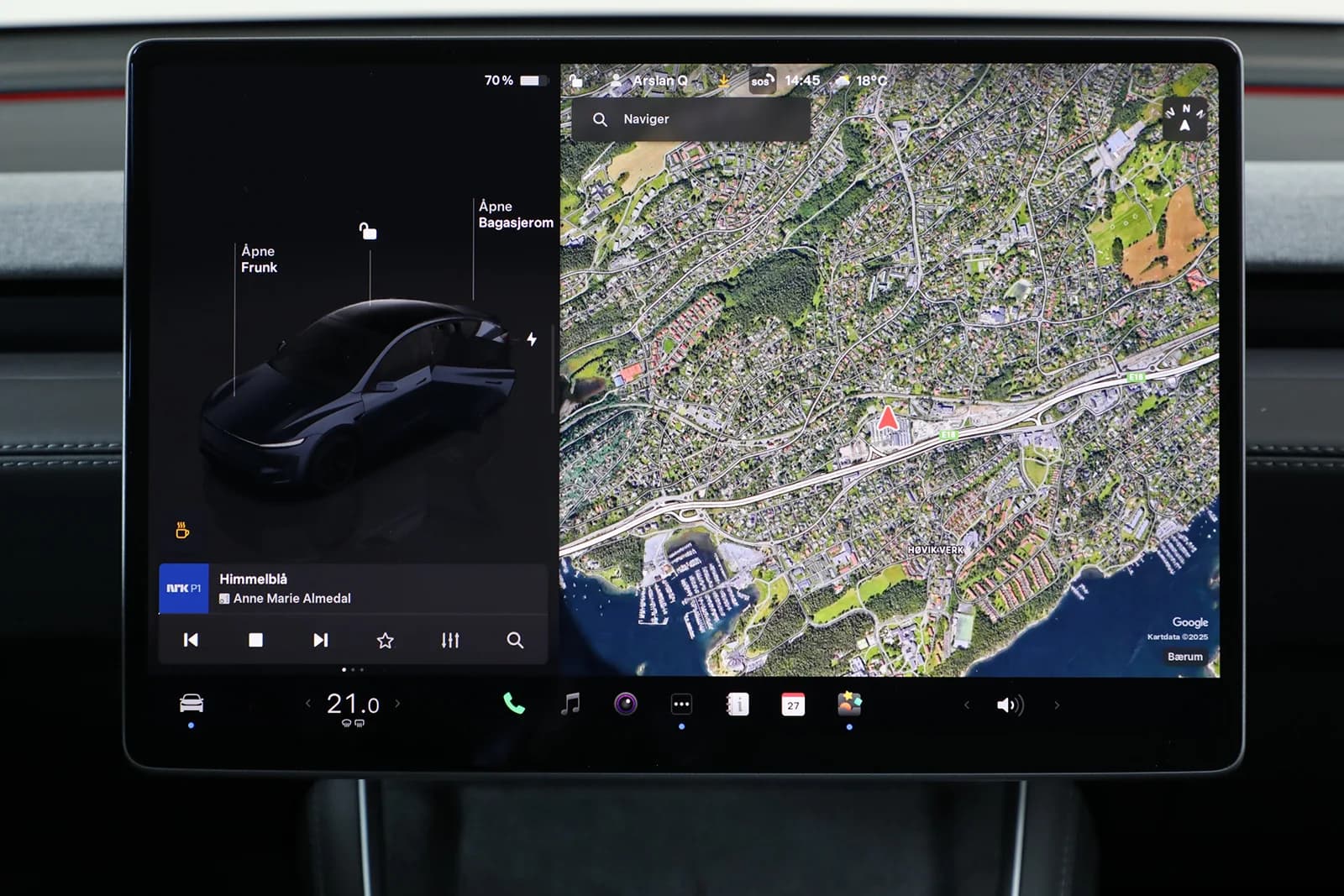 Tesla Model Y LONG RANGE AWD 2025 – bilde 18 av 35