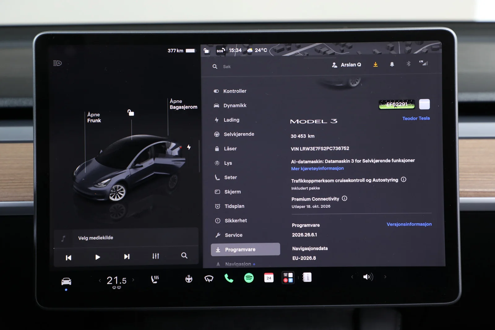 Tesla Model 3 SR+ 2023 – bilde 18 av 26