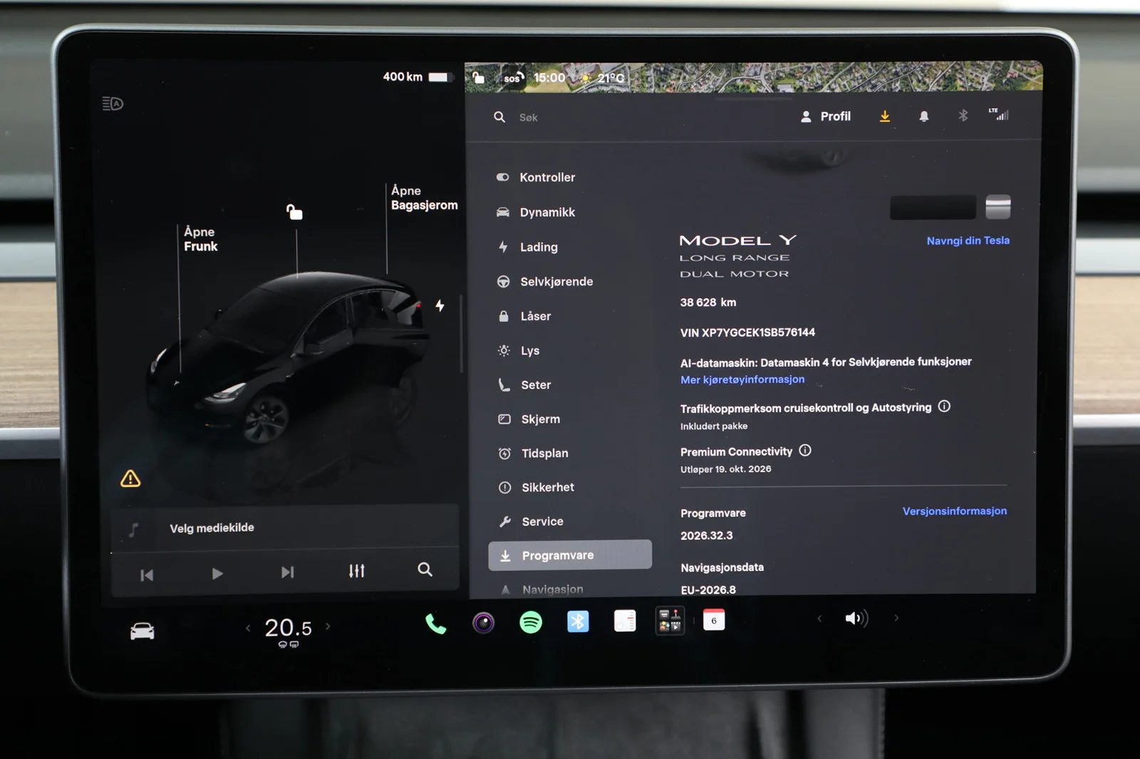 Tesla Model Y 7 SETER 2025 – bilde 20 av 28