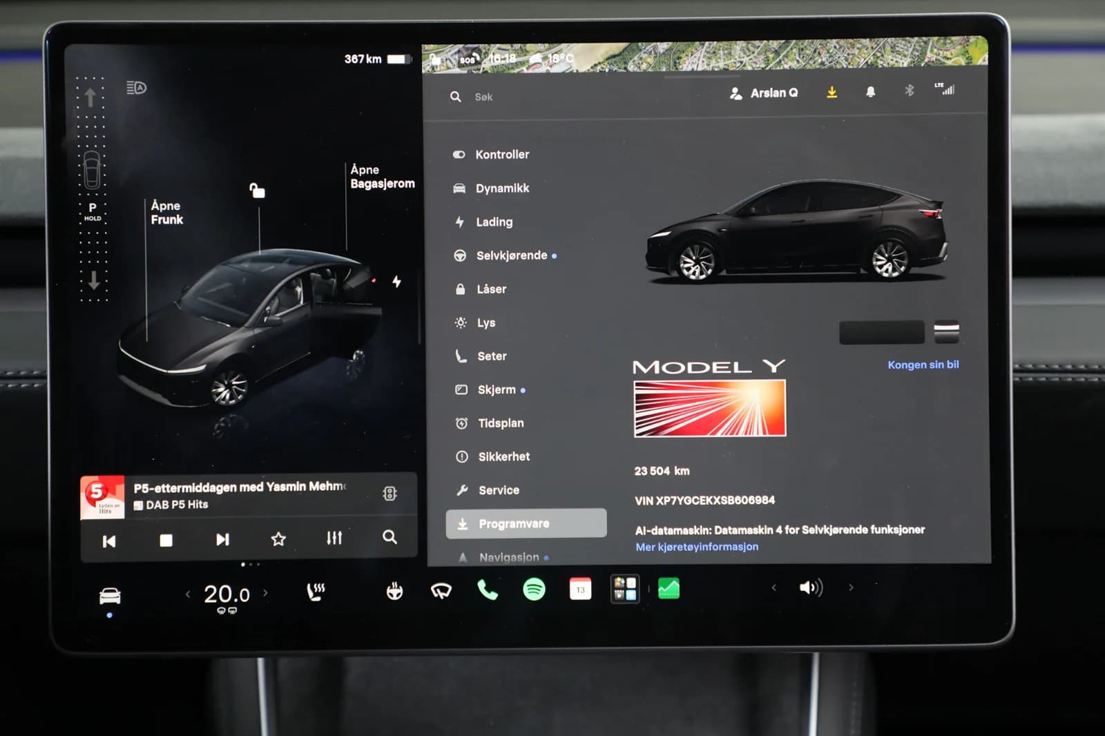 Tesla Model Y LONG RANGE AWD 2025 – bilde 20 av 34