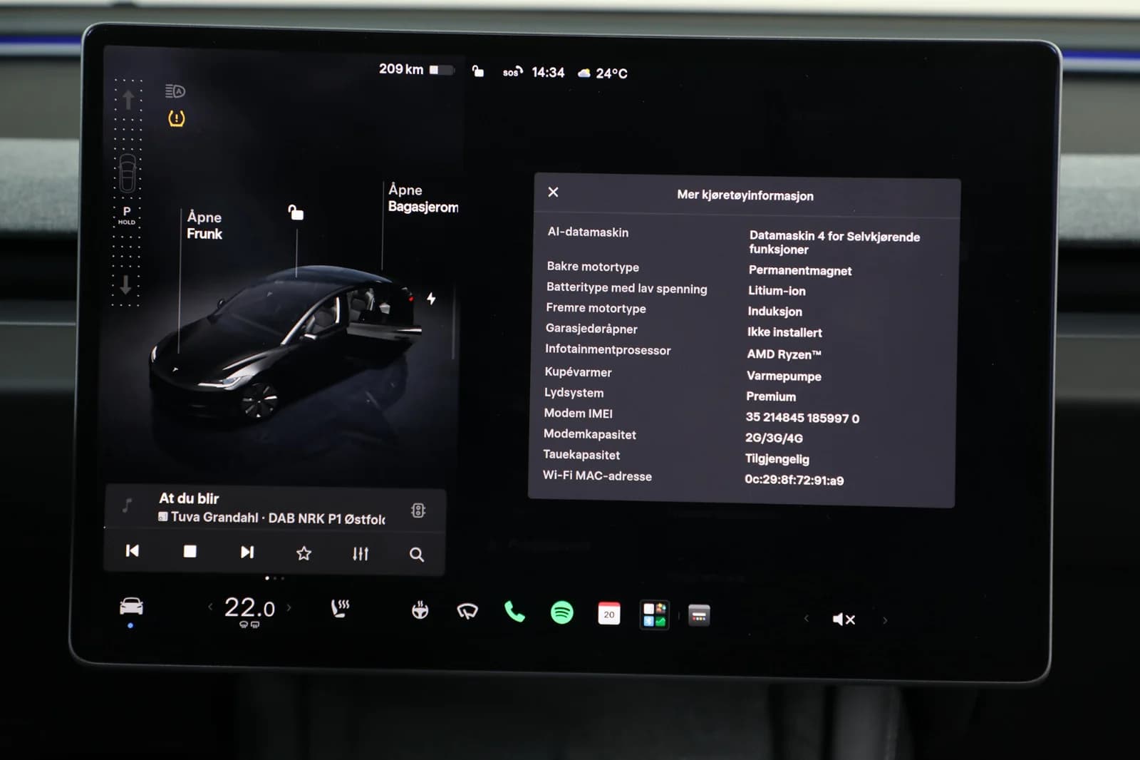 Tesla Model 3 LONG RANGE AWD 2025 – bilde 21 av 33