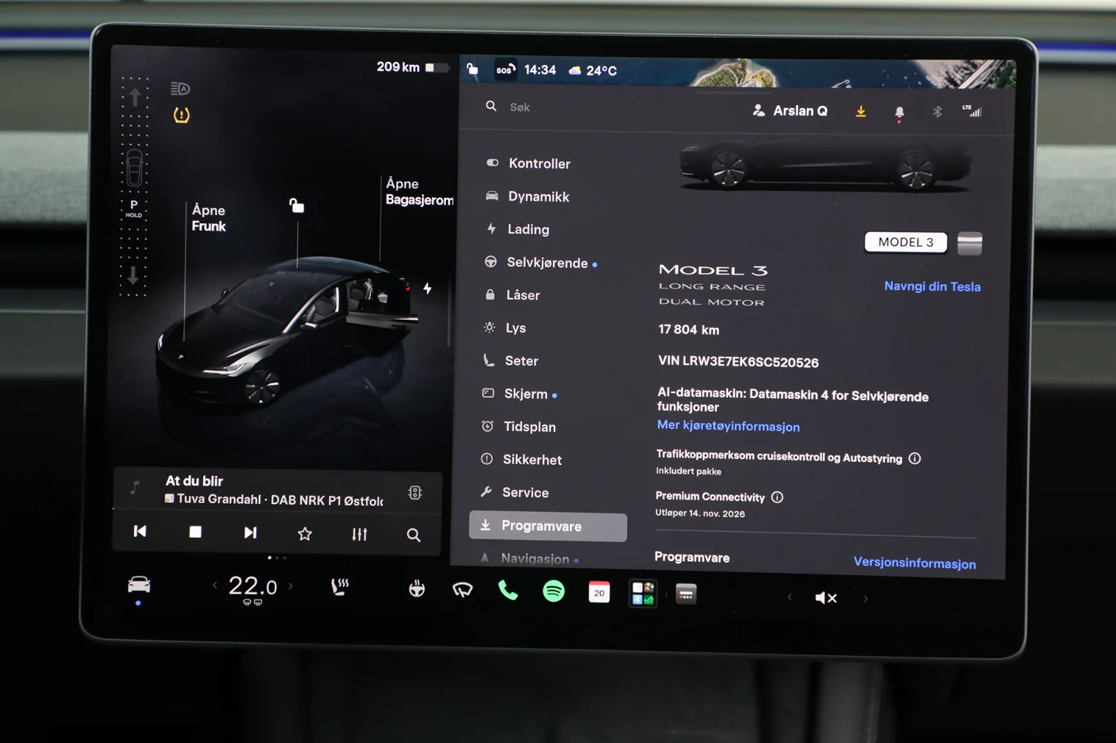 Tesla Model 3 LONG RANGE AWD 2025 – bilde 20 av 33