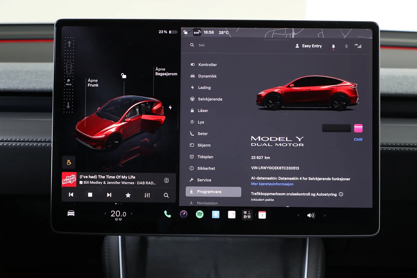 Tesla Model Y LONG RANGE AWD 2026 – bilde 18 av 31
