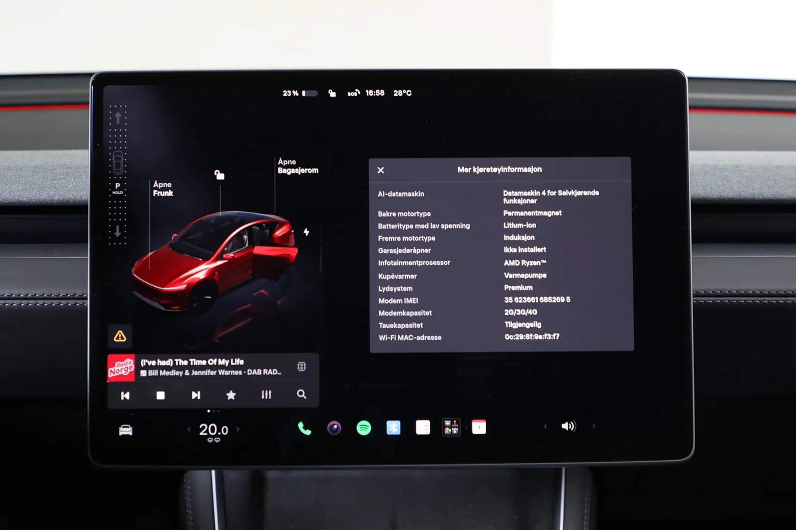 Tesla Model Y LONG RANGE AWD 2026 – bilde 20 av 31