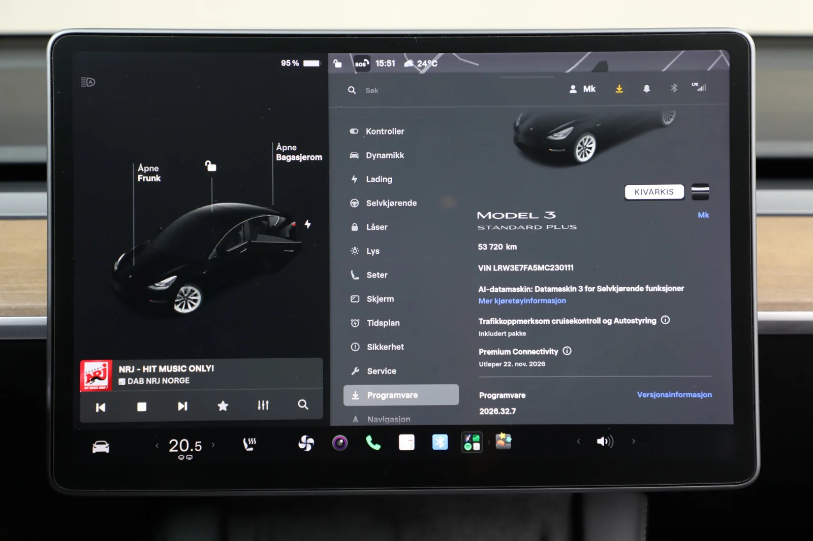 Tesla Model 3 SR+ 2021 – bilde 18 av 26